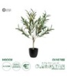 GloboStar® Artificial Garden OLIVE TREE 20051 Τεχνητό Διακοσμητικό Φυτό Ελιά Υ55cm